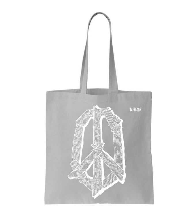 Image of Increase the Peace Tote Bag.