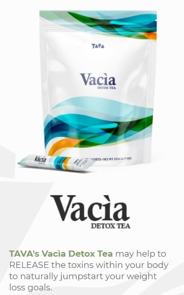 Image of 30 Day (Trial Pack) - TAVA KAI/VACIA DETOX TEA (30) Sachets- 