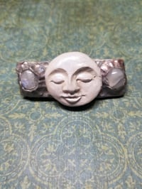 Image 3 of Full Moonstone Barrette 
