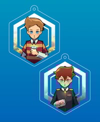 MOTHER 3 Double-Sided Charms - Lucas and Claus