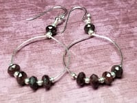 Image 1 of Garnet Earrings