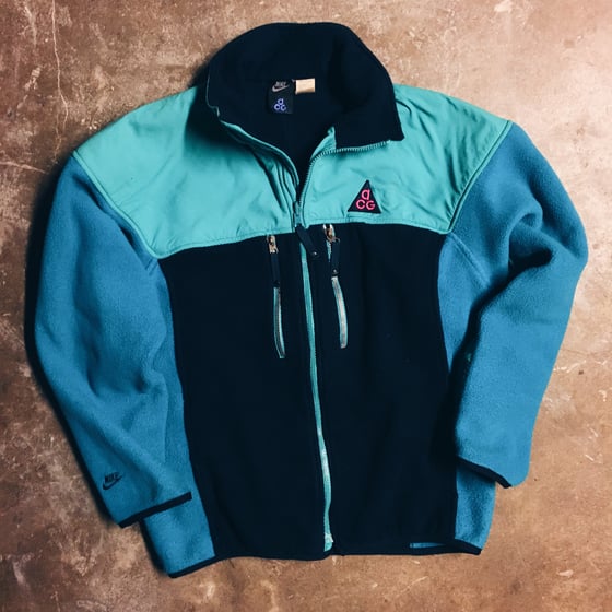 Image of Original Early 90’s Nike ACG Fleeze Zip-Up Jacket.