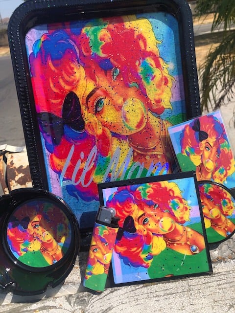 Image of Square Rolling Tray Set