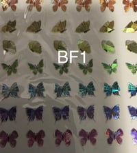 Image 1 of Butterfly Stickers BF1-BF5