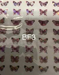 Image 3 of Butterfly Stickers BF1-BF5