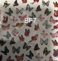 Image 2 of Butterfly Stickers BF6-BF9