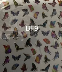 Image 4 of Butterfly Stickers BF6-BF9