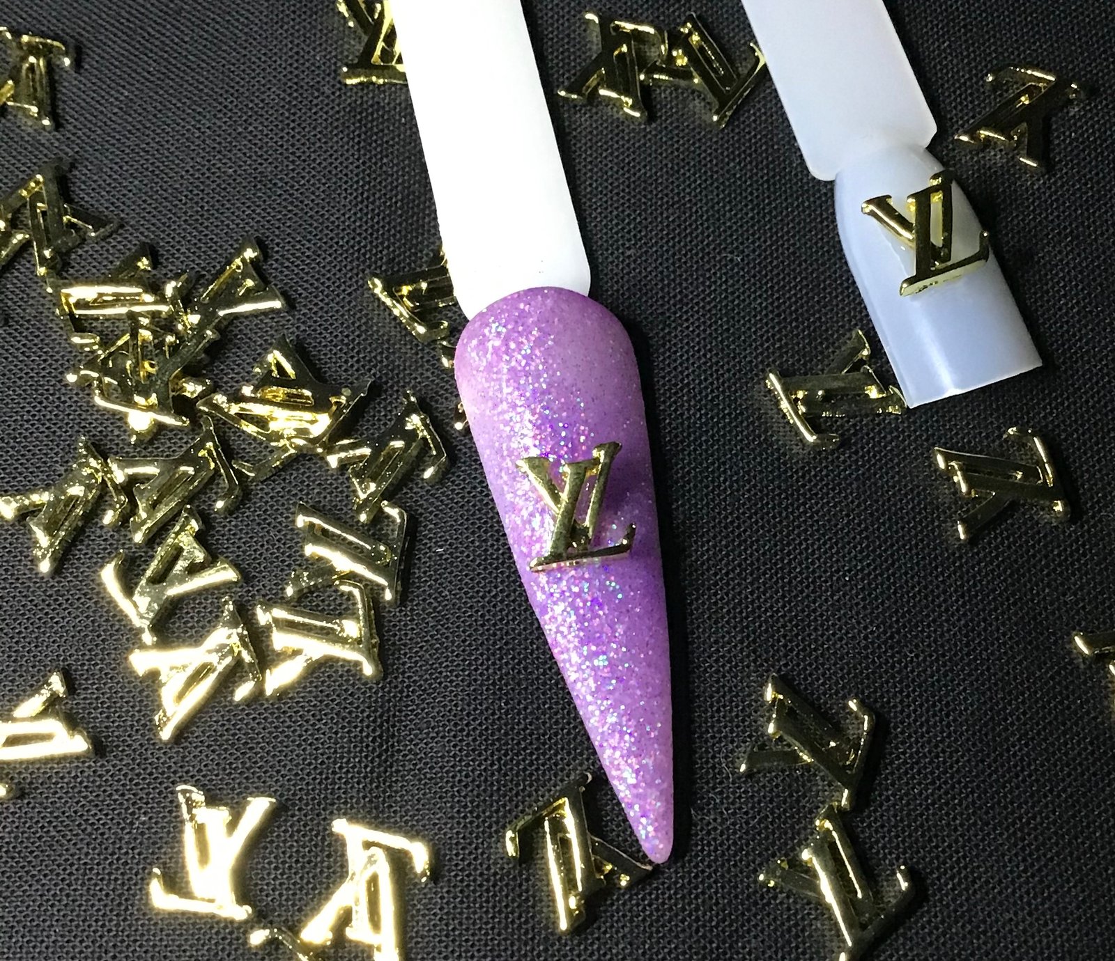 lv charms for nails