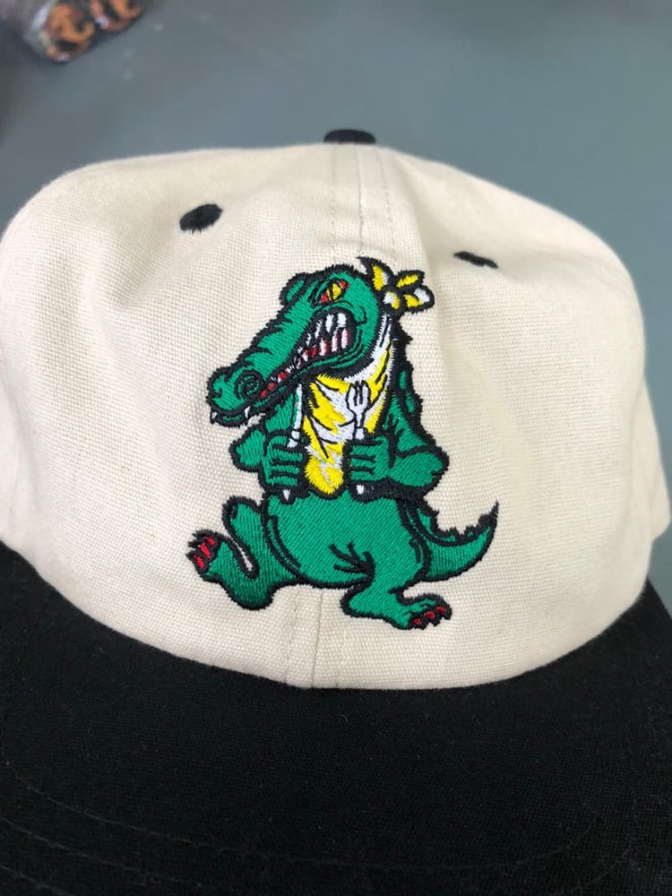 Image of NEW Alligator 100% Natural Hemp Snapback Hat! 🐊