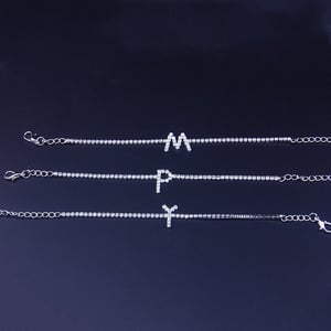 Image of Small Letter Anklet 