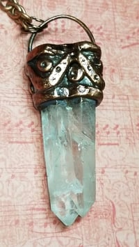 Image 3 of Electroformed Quartz Talisman