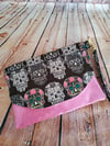 Heidi Skulls Fold Over Clutch