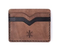 King Charles "ATM" - "Espresso Brown" Card Holder