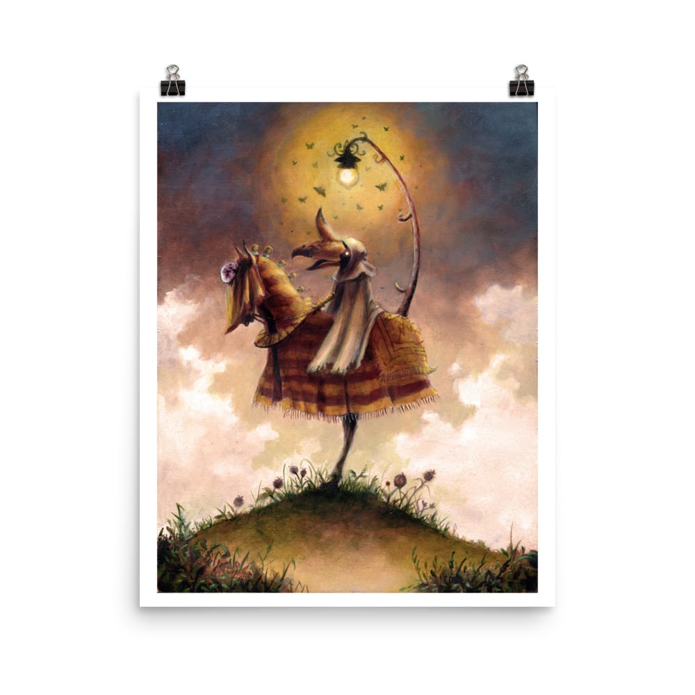 Image of The Twilight Hopper Painting Print