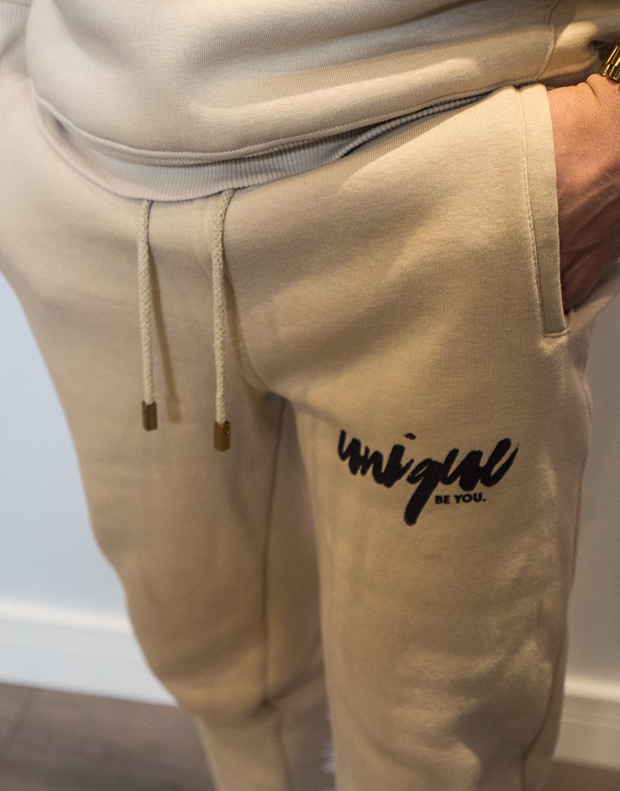 non tapered tracksuit bottoms