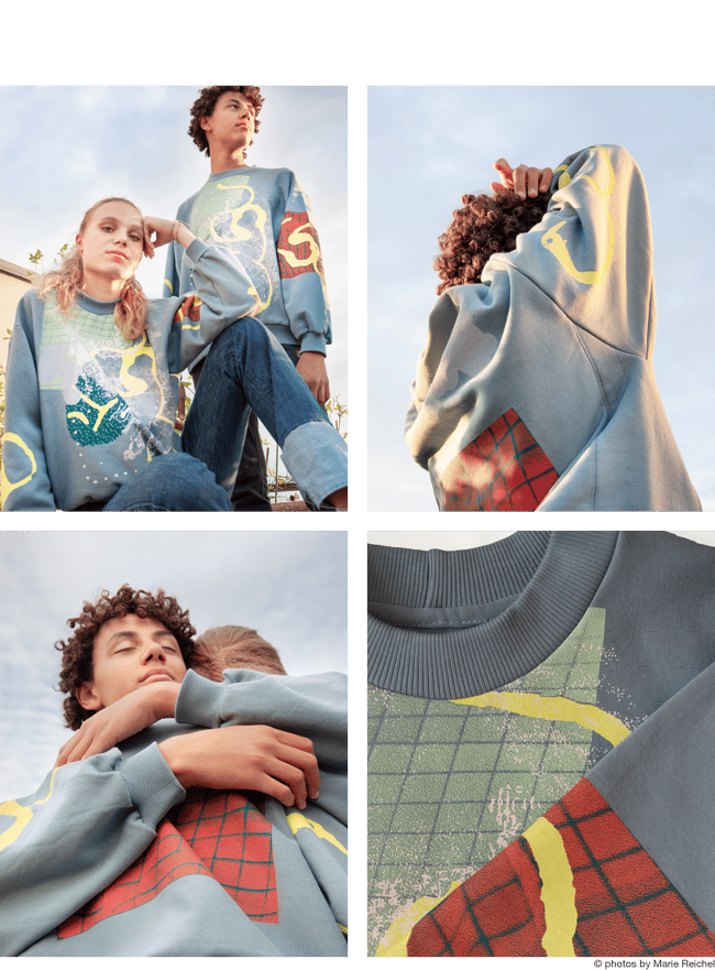 Pullover SEPTEMBER grey-blue