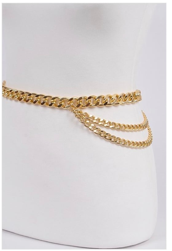 Image of Gold Chain Belt