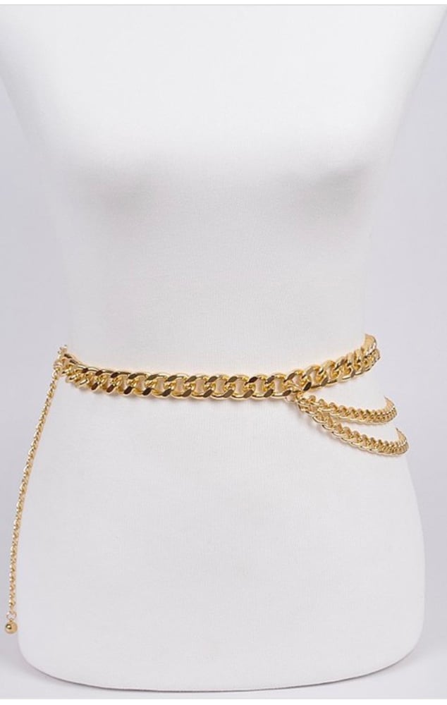 Image of Gold Chain Belt