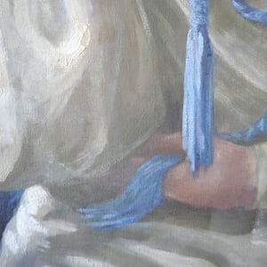 Image of Large, 1930's, Society Portrait of a Lady