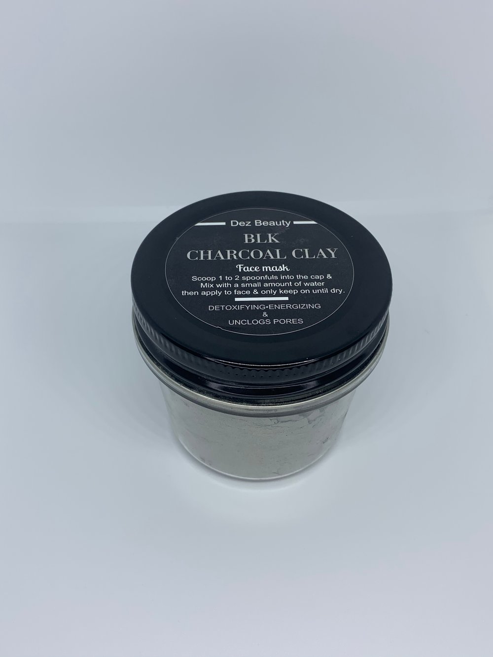 Image of BLK CHARCOAL CLAY FACE MASK 