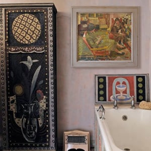 Image of 1953 Oil Painting. 'Two Friends,' Harold Storey (1888 -1965)