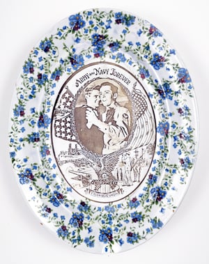 'Army and Navy' platter