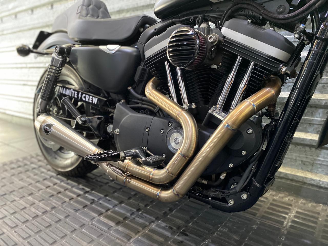 Image of Dynamite Crew VS Carbox Racing Sportster Exhaust