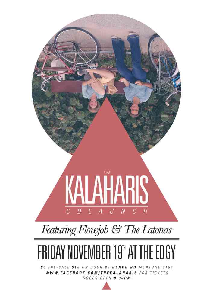 The Kalaharis — 1 x CD Launch Ticket