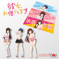 Image 1 of RENTAL GIRLFRIEND SERIES ( RUKA & CHIZURU ) Slaps, Diecut