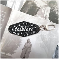 Image 1 of Folklore Acrylic Keychains (silver)