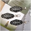 Folklore Acrylic Keychains (silver)