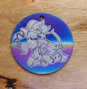 Disk Style Keychains 