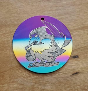Disk Style Keychains 