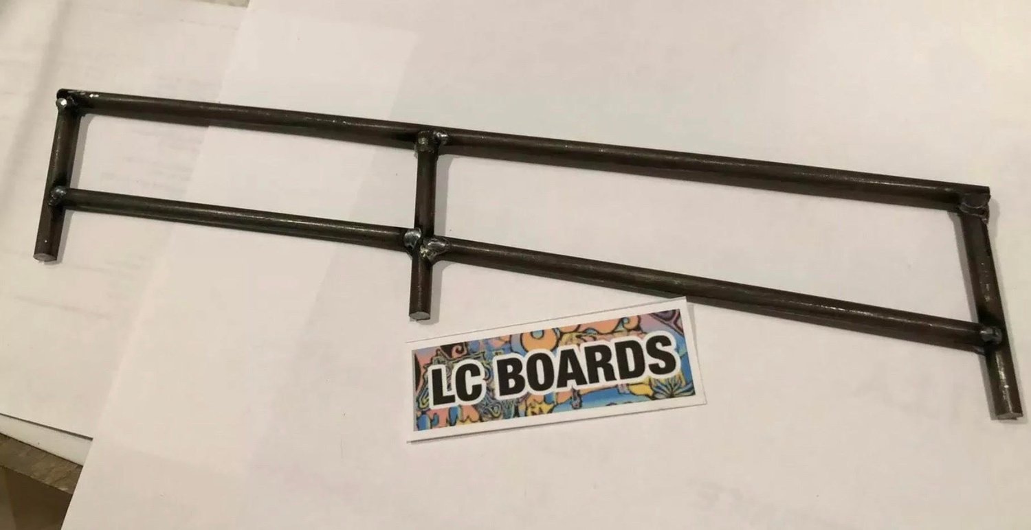 LC BOARDS Fingerboard Rail Steel Hand Rail LC Boards Fingerboards