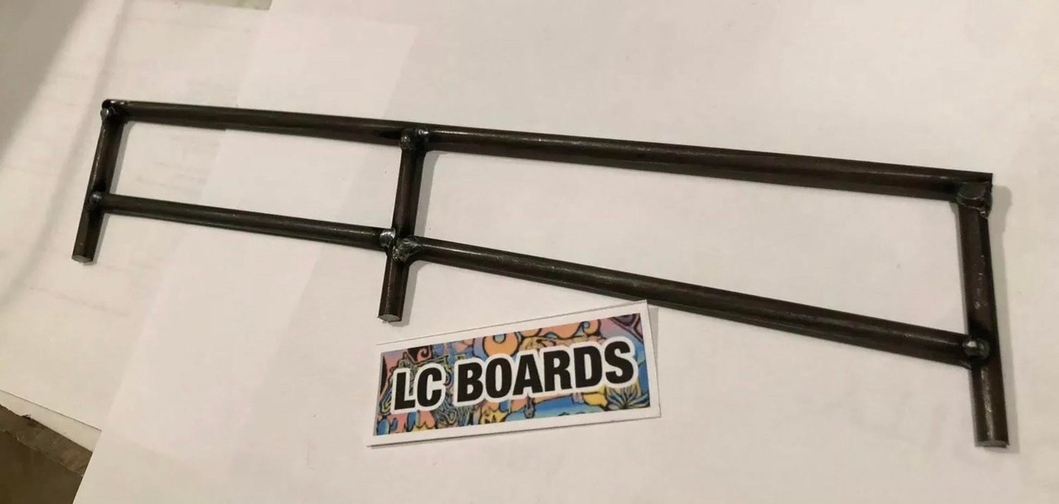 LC BOARDS Fingerboard Rail Steel Hand Rail LC Boards Fingerboards
