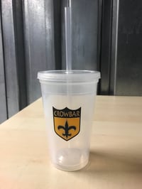 Image 1 of CROWBAR TUMBLER CUP W/ STRAW