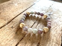 Calming Lavender Beaded Bracelet