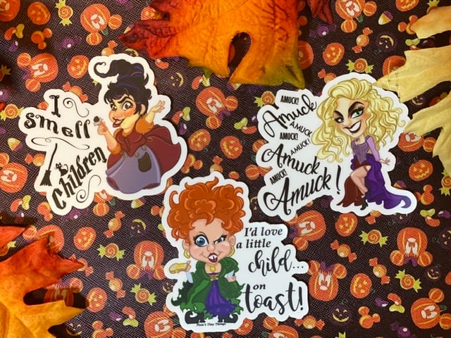 Sanderson Sisters Prints & Stickers 