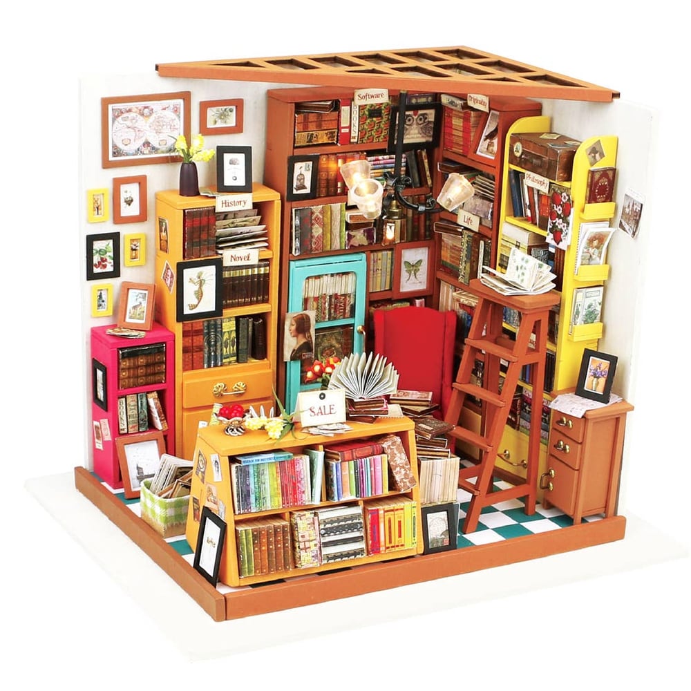 Image of DIY Dollhouse Kit - Sam's Study