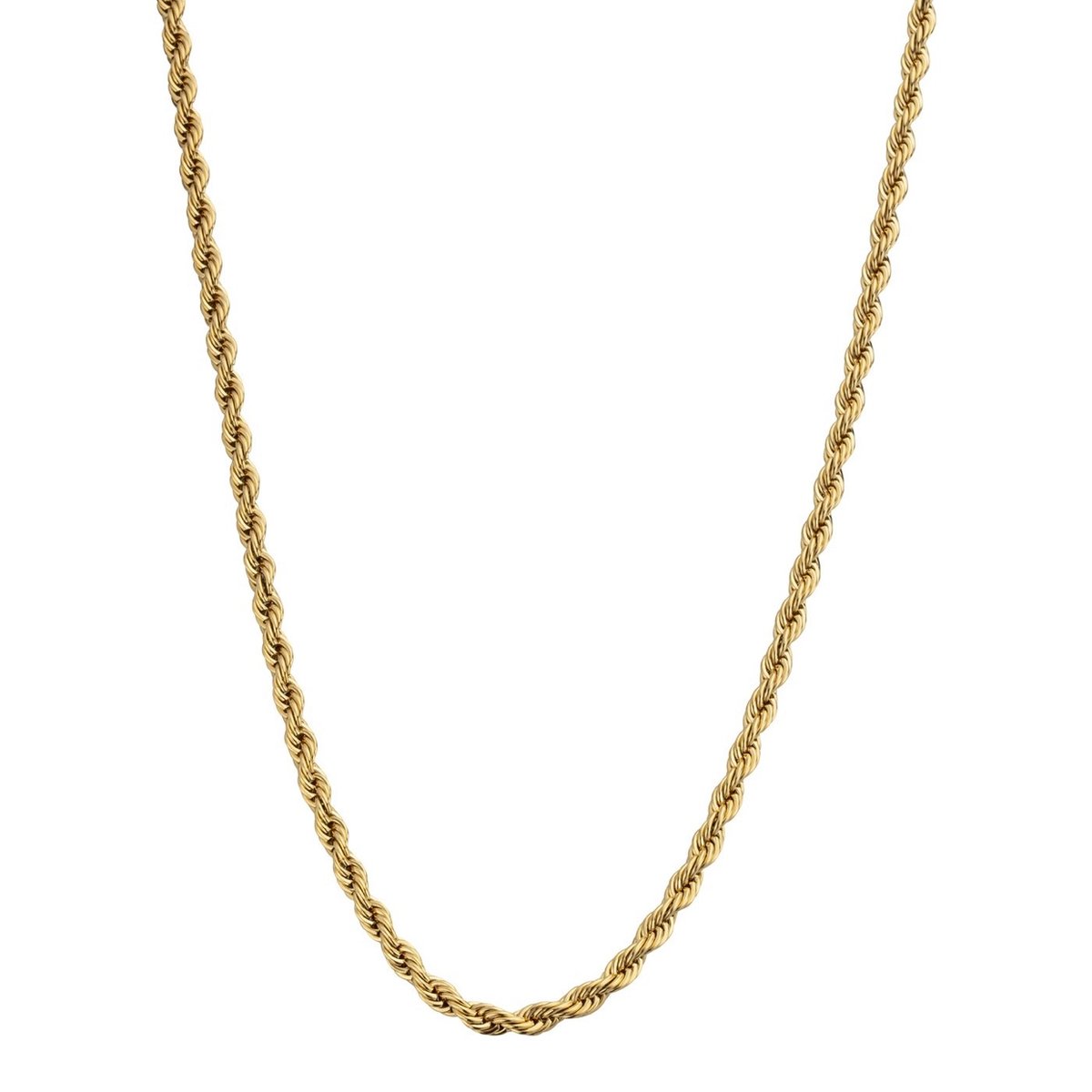 Bust Down Solid Gold Rope Chain Bust Down Customs