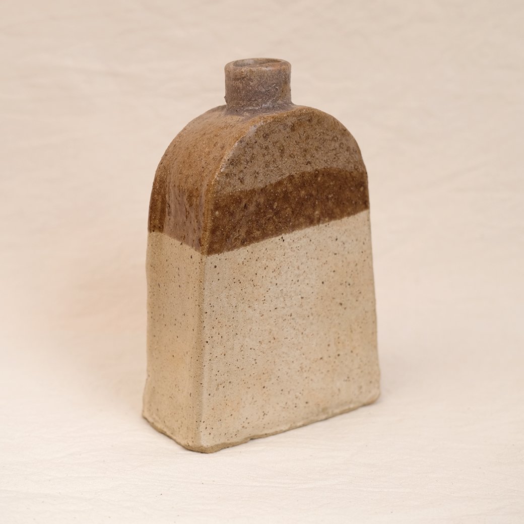 Image of  hand built vase - primitive #1
