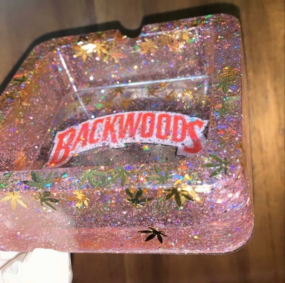 Image of Custom Resin Ashtray 