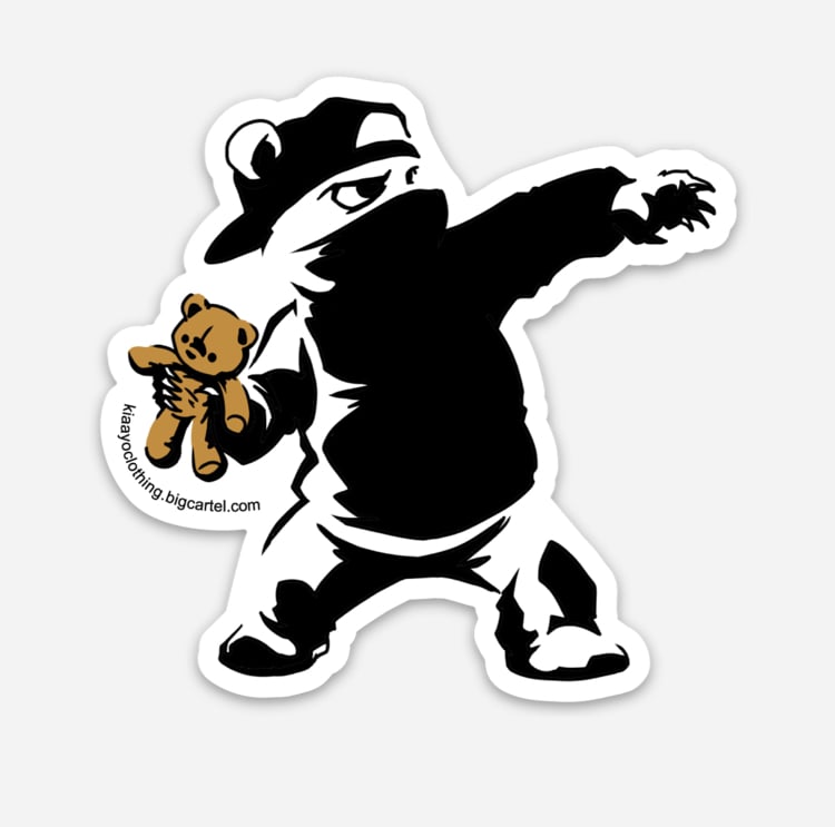 Image of Throw A Hug (Sticker)