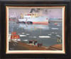 20th Century Painting ‘Harbour’
