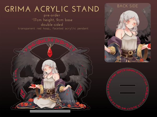 Image of Fire Emblem Robin [Grima] Acrylic Stand - (RERUN)