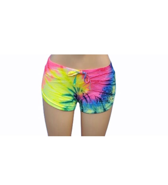 Jamaica booty shorts (Green) Everything Jamaica