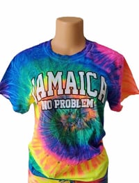 Image 1 of Jamaica No Problem Neon Tshirt