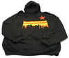 Houston Skyline Black Hoodie 