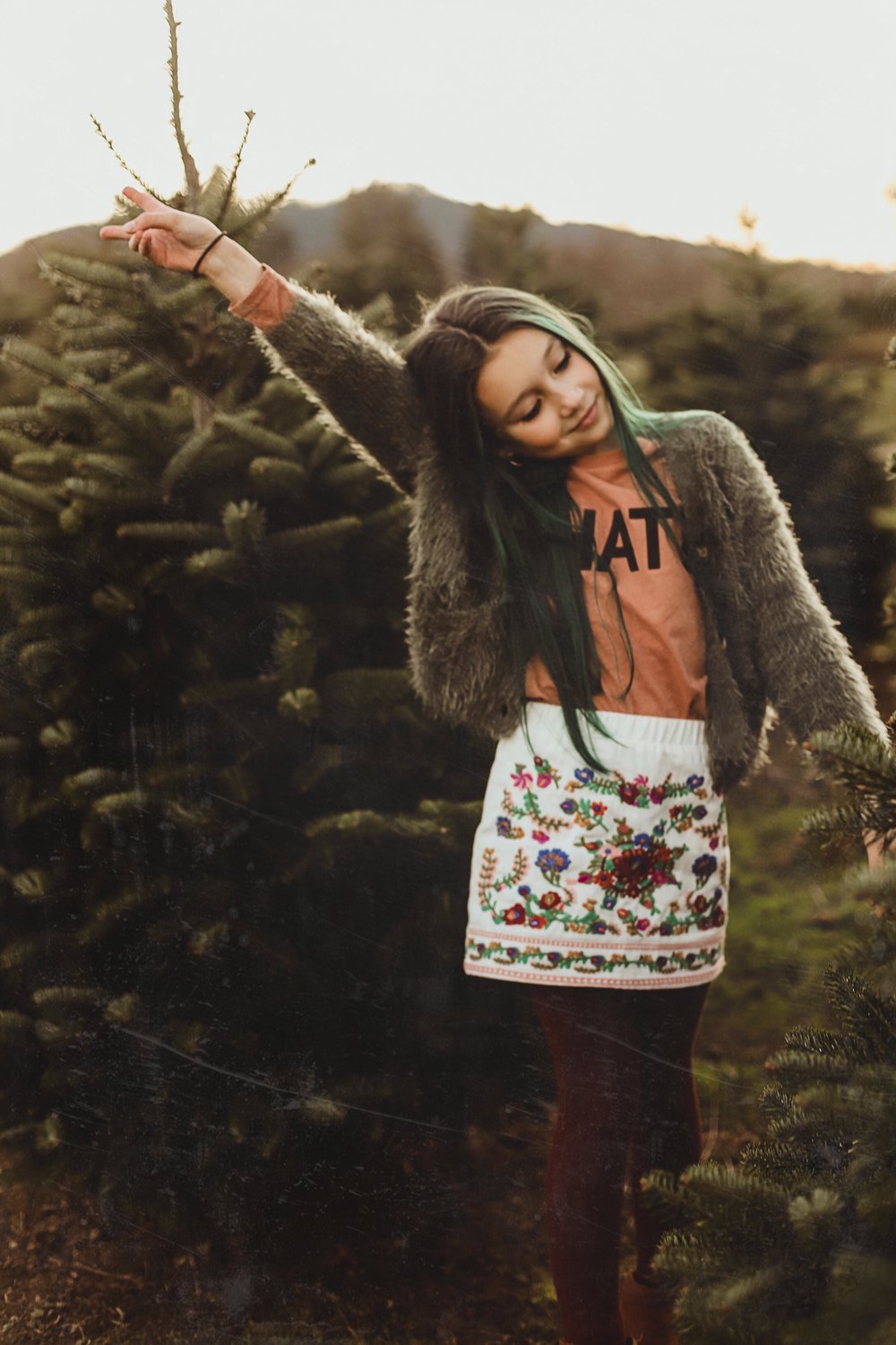 Image of Tree Farm Mini Session