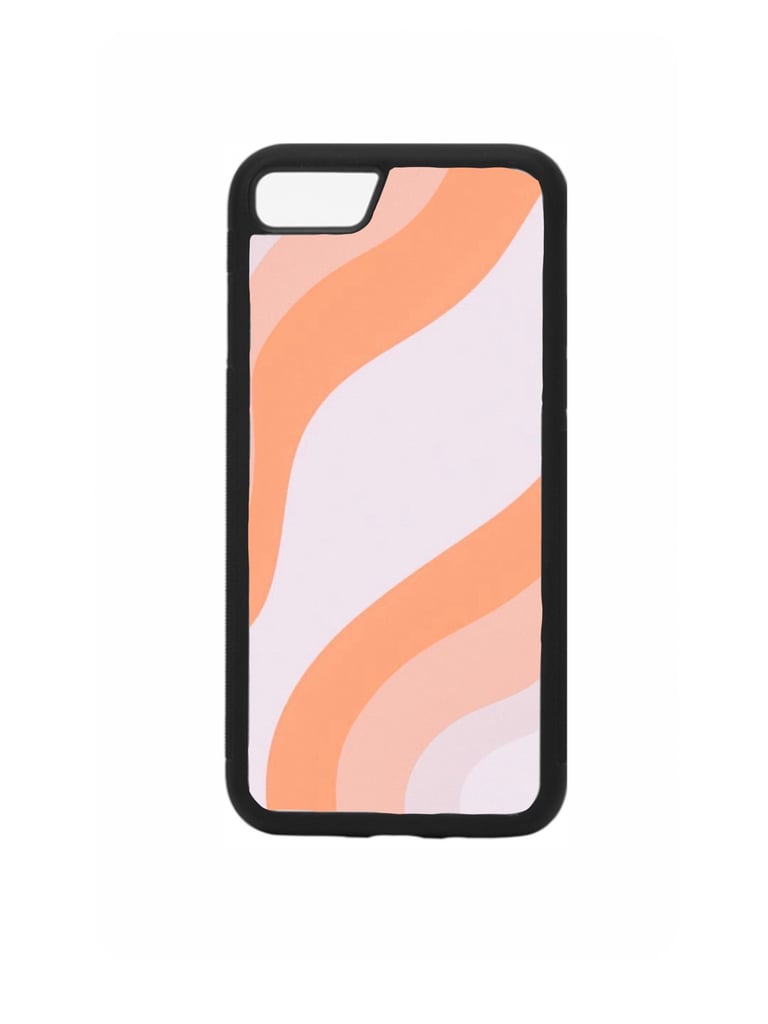 Pink Curvy Line Phone Case